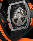 Mystery Series - Stainless Steel & Carbon fiber BG9950 Orange