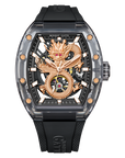 Bonest Gatti  Mirror Hollow Out Mechanical watch BG9980-A3